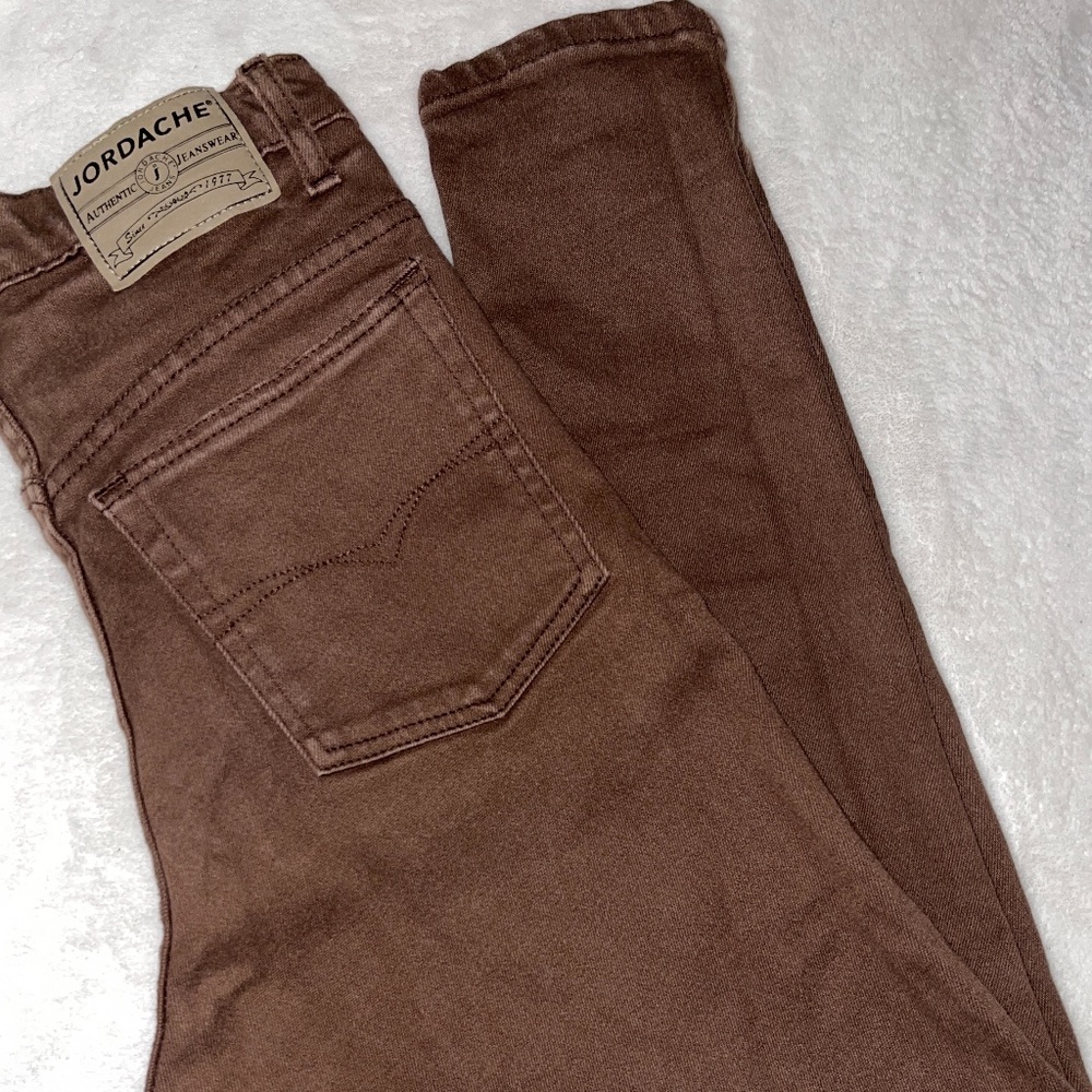 Women's Jeans- "Jordache" in Brown, Size 10